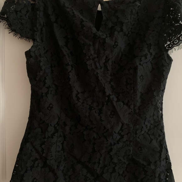 Lacy Black top - Picture 3 of 4